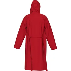 Arena Unisex Bademantel TEAM STRIPE 009029-410 XL - Red-White - XL