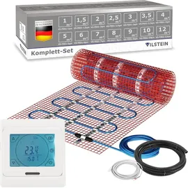 VILSTEIN Elektrische Fußbodenheizung 150W/m2 3m2 - 6m