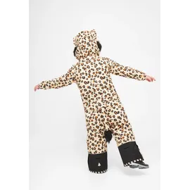 WeeDO Schneeanzug CHEetAHDO 25 in leo print, | Kid's / schwarz 92