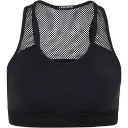 CHIEMSEE Sport BH mit Mesh Einsätzen, Deep Black, 36