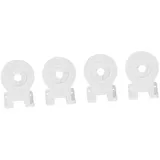 jojofuny 4stücke Wandmontage-Halterung Für Kameras Halterung Mit Verstecktem Kabelmanagement Langlebig Und Für Innen Und Außenbereiche