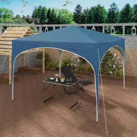 Woltu Faltpavillon 3 x 3 m Blau