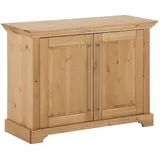 OTTO home Sideboard OTTO HOME "Melissa", beige (natur), B:94cm H:70cm T:39cm, FSC-zertifiziertes Massivholz, Sideboards, Sideboard, Kommode im klassischen Landhausstil, Massivholz, FSC, Breite 94 cm