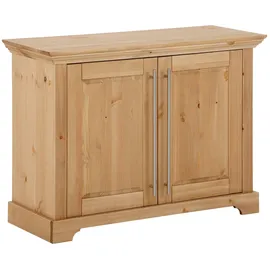 OTTO home Sideboard OTTO HOME "Melissa", beige (natur), B:94cm H:70cm T:39cm, FSC-zertifiziertes Massivholz, Sideboards, Sideboard, Kommode im klassischen Landhausstil, Massivholz, FSC, Breite 94 cm