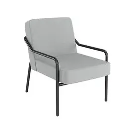 medso powered by paperflow Sessel MEDSO M Stoff 58,0 x 74,3 x 73,6 cm Grau/Schwarz