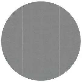 vidaXL Pool-Bodentuch Hellgrau Ø366 cm Polyester Geotextil