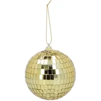 Boland Discokugeln 6 St. Durchmesser 8 cm Gold