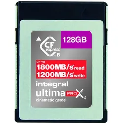 INTEGRAL CFexpress Card Type B 2.0 128GB Cinematic 1200/1800MB/s