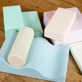 IGLU Soft Play Explorer Set Softbausteine Riesenbausteine Schaumstoffbausteine - (Helles Pastell)