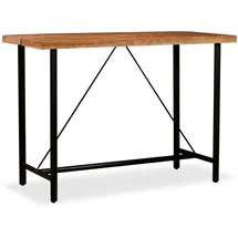 vidaXL Bartisch 150 x 70 x 107 cm Braun