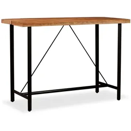 vidaXL Bartisch 150 x 70 x 107 cm Braun
