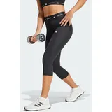 adidas TECHFIT Capri Leggings Schwarz 3XS