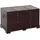 MCW Truhenbank Antibes Antikoptik Braun 67 x 39 x 38 cm
