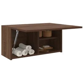 vidaXL Bad-Wandschrank 60 x 25 x 30 cm Braun Eichen-Optik