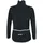Airtracks Herren Thermo Fahrradjacke Pro Line L schwarz-silber / warme Softshell Radjacke für kalte und lange Herbst-Wintertouren - Schwarz - L