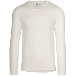 Longsleeve TRIGEMA "TRIGEMA Sportshirt aus Merinowolle", Damen, Gr. XXXL, beige (natur), 80% Wolle (Merinowolle), 20% Polyamid, sportlich, Langarm, Shirts