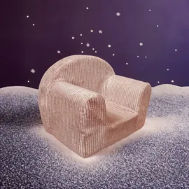 FORTISLINE Kindersessel Mini 40 x 33 x 39 cm Cord altrosa