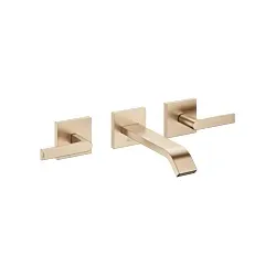 Dornbracht IMO Waschtisch-Wandarmatur 36712671-27 ohne Ablaufgarnitur, Light Gold gebürstet
