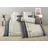OTTO home Golfi Gestreift Grau 155 x 220 cm + 40 x 80 cm