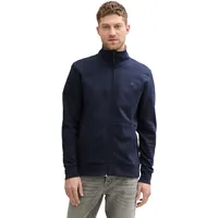 Tom Tailor Printed Stand-up Jacke Sky Captain Blue M