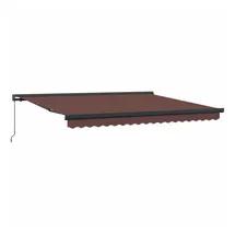 vidaXL Markise 400 x 300 cm braun