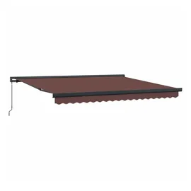 vidaXL Markise 400 x 300 cm braun