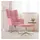vidaXL Relaxsessel mit Hocker Samt 68 x 98 x 68 cm Rosa