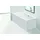 Hoesch Foster Glasverkleidung für Badewanne (6628) weiß - 47232.550