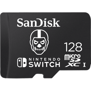 SanDisk Nintendo Switch microSDXC UHS-I U3 Class 10 128 GB Fortnite Edition Skull Trooper