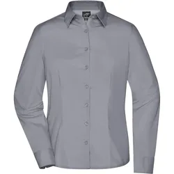 Damen Business Bluse "JN641" - M - steel