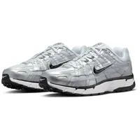 Nike P-6000 Damen White/Black/Metallic Silver 40
