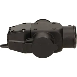 Orno OR-AE-1346(GS) Wasserdichter Verteiler mit 3-Steckdosen Schlagfest IP44 Stecker Schuko Version