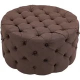 CLP Drancy Stoff 72 x 40 cm braun