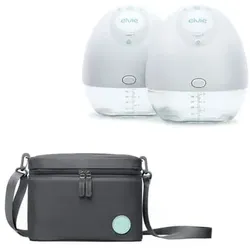 elvie pump Doppelmilchpumpe elektrisch plus GRATIS Tragetasche 3 in 1