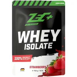 Zec+ Nutrition Whey Isolate Erdbeere Pulver 750 g