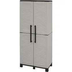 Besenschrank 169x68x37 cm ArtPlast FAMILY in der Farbe Hellgrau.