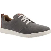 Hush Puppies - Herren Freizeitschuhe "Michael", Spitze, Wildleder FS8899 (43 EU) (Grau) - Grau - 43