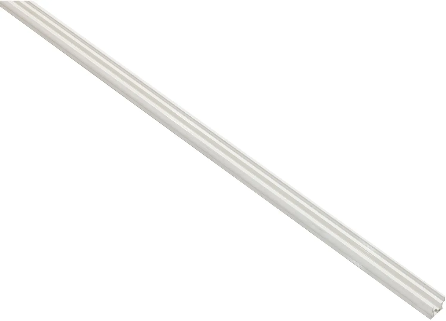 IAM DESIGN Befestigungsprofil für LED Beleuchtung, 2000 mm, Kunststoff weiß
