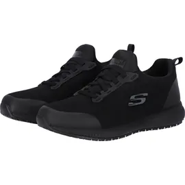 SKECHERS Herren Squad Sr Myton Sneaker, Black Textile Synthetic, 48 EU