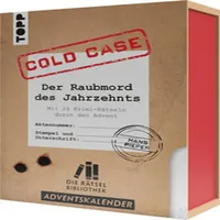 Frechverlag Die Rätselbibliothek Adventskalender Cold Case: Der Raubmord des Jahrzehnts