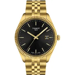Tissot T156.410.33.051.00 Herrenuhr Quarz Ballade 40 mm Goldfarben/Schwarz