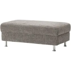 Polstermöbel Oelsa Polsterhocker  Selecta Home ¦ grau ¦ Maße (cm): B: 123 H: 44 T: 67.0