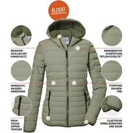 G.I.G.A. DX by killtec Damen Steppjacke/Übergangsjacke mit Kapuze GS 65 WMN QLTD JCKT, 48, 43050-000