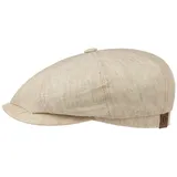 Stetson Flat Cap (1-St) Balloncap mit Schirm, Made in the EU beige 61 cm