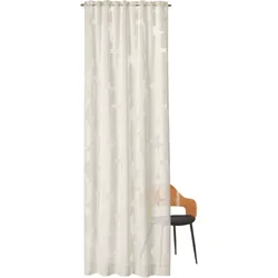 SCHÖNER WOHNEN-Kollektion Vorhang »Deep«, (1 St.) SCHÖNER WOHNEN-KOLLEKTION white 250 cm