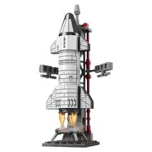 Wisam Weltraum Raketen Startturm Bausteine 107-tlg.