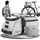 MIVELO 3in1 Gepäckträgertasche NEO reflektierend 9L