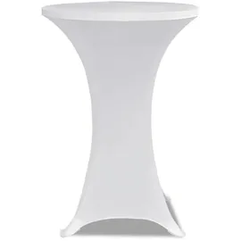 deluke Tischhusse AMAU Weiß Ø 80 cm 2er Set