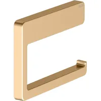 Keuco Moll Toilettenpapierhalter 12762250000 schwenkbar, offene Form, Messing gebürstet