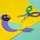 Kores® Kinderschere Birdy farbsortiert 12,5 cm